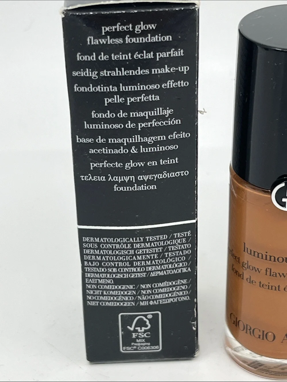 Giorgio Armani Luminous Silk Flawless Foundation - # 10 Deep Golden - 0.6 Oz.